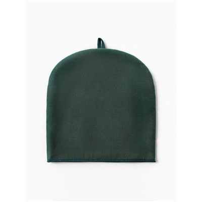 Грелка на чайник Этель Home collection green 28×28 см, 45%лён, 55% хлопок, МИКС