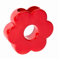 Ваза для цветов Daisy, 20 см, красная