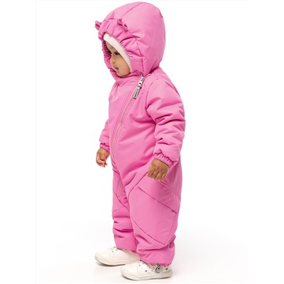 Комбинезон утеплённый для девочки NIKASTYLE 8м0125 Розовый