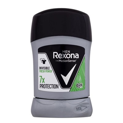 Rexona СТИК  Мужской   Invisible Fresh Power  50 мл