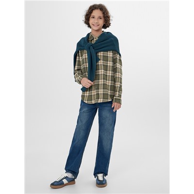 БРЮКИ ДЖИНСОВЫЕ ДЛЯ МАЛЬЧИКОВ (осенне-зимний ассортимент) 2025-2DTB102w-2