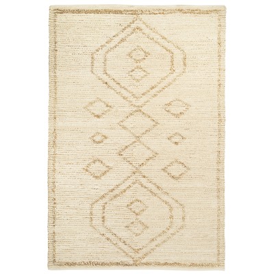 Ковер из джута и переработанного хлопка Kolkata из коллекции Ethnic, 160х230см