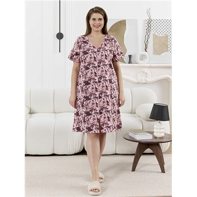 Женский халат Нора Х-771 / сухая роза