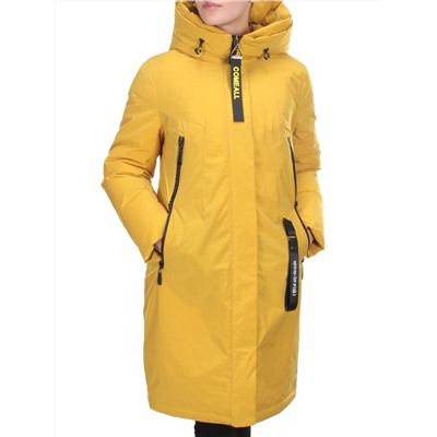 YR-961 YELLOW Пальто зимнее женское АЛИСА (200 гр. холлофайбера)