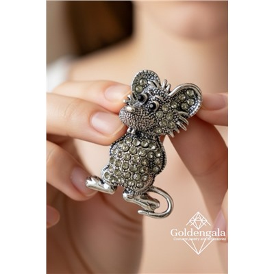 Брошь-кулон "Мышонок" БР2 модель БРО/31