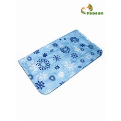 УЦЕНКА Коврик охлаждающий (гель), 65 х 50 см, снежинка