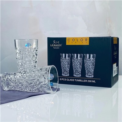 588-573 Набор из 6 стаканов 290мл в под.уп.(х8)Стекло