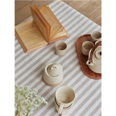 Скатерть SL HOME  "Strict line" 110х140см, лен 100%, 180 гр/м2