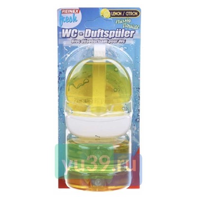 Освежитель Reinex WC-Duftspuler ЛИМОН гелиевый