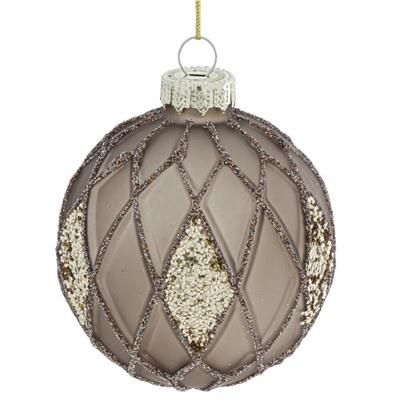 GAEM Набор из 12шт Украшение новогоднее "Шар", D 8 см, L35 W25 H9 см