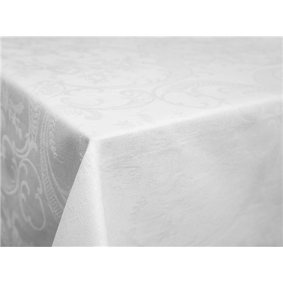 01с58 ЯК Скатерть 170*250 "Кружева" цвет белый