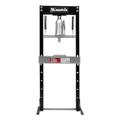 Пресс гидравлический, 20 т, 640 х 540 х 1500 мм. (комплект из 2 частей) Matrix