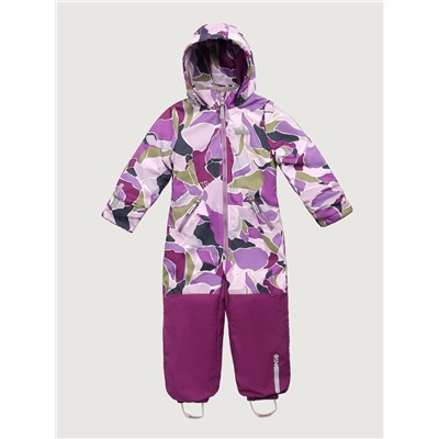 Комбинезон утеплённый для девочки NIKASTYLE 8м1225 Цикламен брусника
