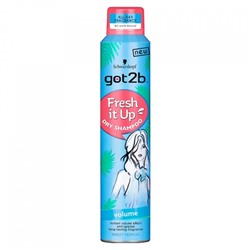 Got2B Шампунь сухой Fresh it Up Объем ТРОПИЧЕСКИЙ БРИЗ 200 мл