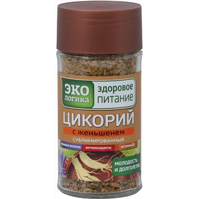 Экологика. Цикорий с женьшенем 85 гр. стекл.банка