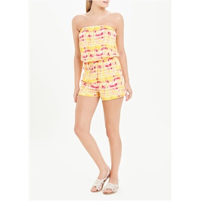 Tie Dye Bandeau Playsuit