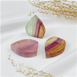 Радуга Самоцветов Полированный срез из Флюорита