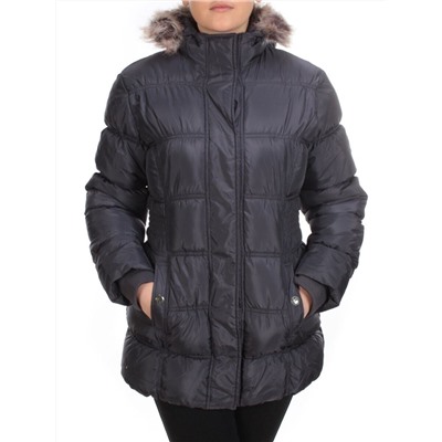 B-52 DARK GRAY Куртка зимняя женская NO NAME (150 гр. холлофайбер)
