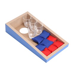 Игра Корнхол алкогольная, 8 подушек, 4 стопки, поле 25.2 х 12.5 х 6 см