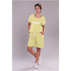 Костюм женский с шортами и футболкой 304