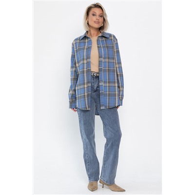 Рубашка Денни (голубая) Б14133-7М