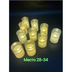 Светящие свечи Опт: 20₽ Высота: 6см