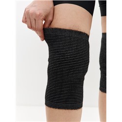 Налокотник / Наколенник эластичный согревающий «Зима+Лето» из собачьей шерсти и хлопка