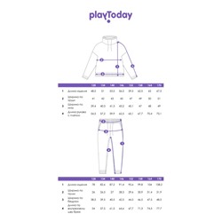 Комплект для девочки: джемпер, брюки