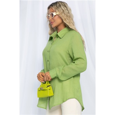 Рубашка Воздушное настроение (зеленая) Б13190-7М