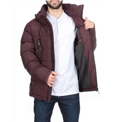 4707 BURGUNDY Куртка мужская зимняя ROMADA (200 гр. холлофайбер)