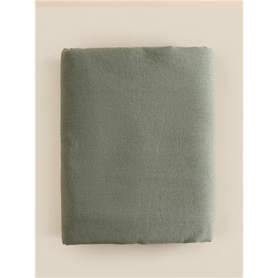 Пододеяльник SL Home Linen collection 150*220 см , цв.зелёный, лён30%/хлопок70%