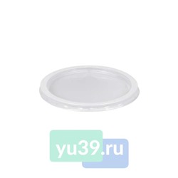 Крышка к контейнеру, ПП СпК-115, 500мл, D=115мм, цвет прозрачный, круглая, 1/50