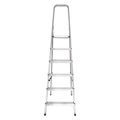 Стремянка усиленная, 6 ступеней, алюминиевая, MTX