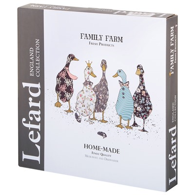 ТАРЕЛКА ОБЕДЕННАЯ LEFARD "FAMILY FARM" 25,5*3 СМ (КОР=12ШТ.)