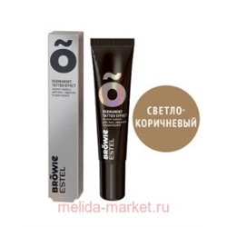 ESTEL BROWIE Пигмент прямого действия с эффектом татуажа бровей тон светло-коричневый 15 мл