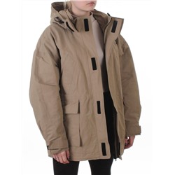 3097 DK. BEIGE Куртка демисезонная женская (100 гр. холлофайбер)