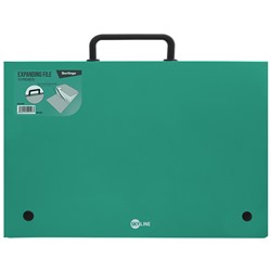 Портфель А4 13отд Berlingo Skyline зеленый 700мкм MF4201_d/Китай