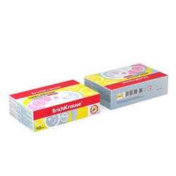 Маркер текстовыделитель ErichKrause Visioline Mini, 0.6-5.2 мм, флуоресцентные чернила на водной основе, желтый