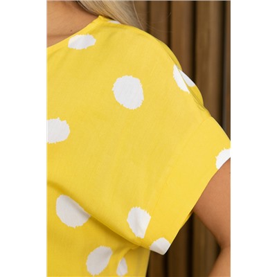 Блуза Любава (желтая) Б13150-41М