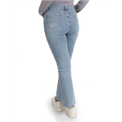 5609 BLUE Джинсы женские AMG JEANS (98% хлопок, 2% лайкра)