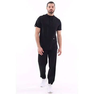 Брюки медицинские мужские 1-50-15-0 / Curly 65 Rich black