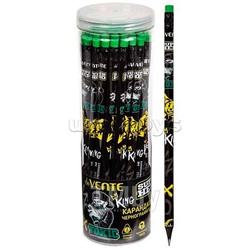 Карандаш чернографитный "Triolino SuperHero. Toxic" HB, диаметр грифеля 2 мм,