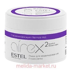 ESTEL AIREX Глина для моделирования волос с матовым эффектом пластичная фиксация 65 мл