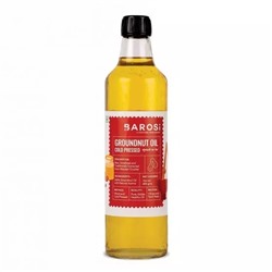 Арахисовое масло холодного отжима (750 мл), Cold Pressed Groundnut Oil, произв. Barosi