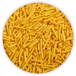 Кондитерская посыпка Фигурная (вермишель желтая) 50 гр/ФСД
