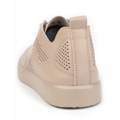 05-YD20-2D DK. BEIGE Кроссовки женские (натуральная кожа)