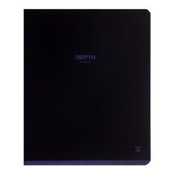 Тетрадь 48 листов в клетку BG Monocolor Blue, обложка мелованный картон, soft touch, МИКС