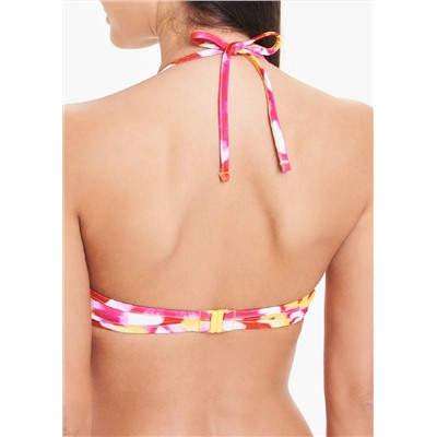 Tie Dye Criss Cross Bikini Top