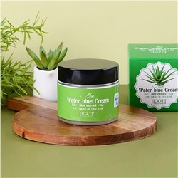 Jigott Крем для лица восстанавливающий с экстрактом алоэ вера / Water Blue Cream Aloe, 70 мл