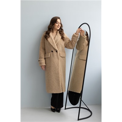 Шубка утеплённая 24777 (кэмел)